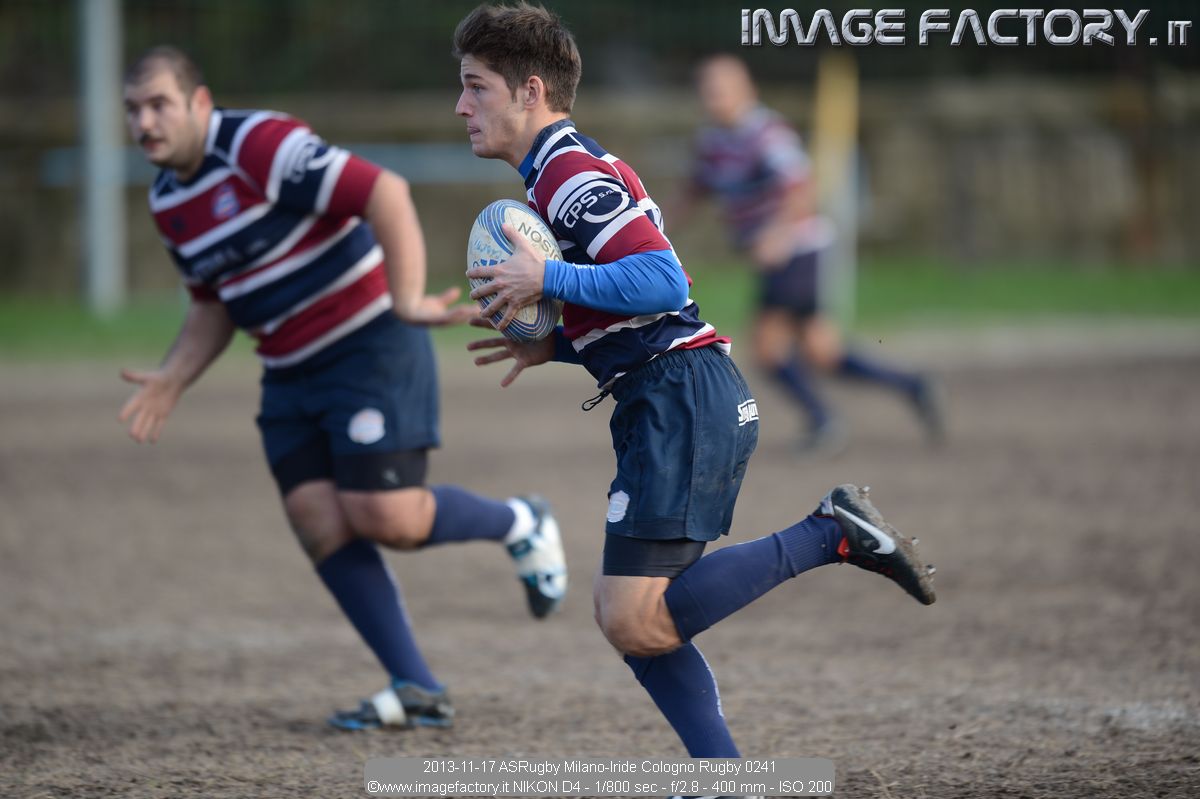 2013-11-17 ASRugby Milano-Iride Cologno Rugby 0241